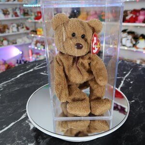 TY Beanie Baby - Curly the Bear | MWMT New Mint Tags | Retired | Rare | Vintage